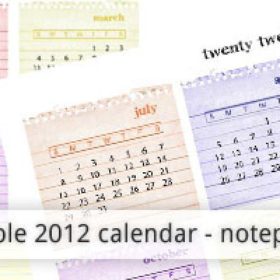 Free 2012 Calendar {Printable Calendar}