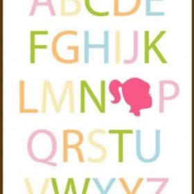 Kids Alphabet Printable {Home Decor}