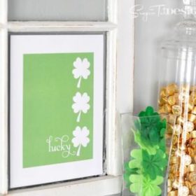 Lucky Shamrock Printable