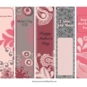 Mother's Day Bookmarks