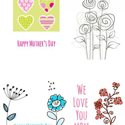 Mother's Day Printable Cards