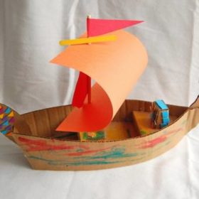 Narnia Ships Craft {Printable Template}