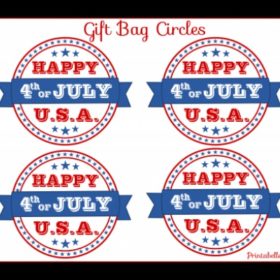 Patriotic Gift Tags