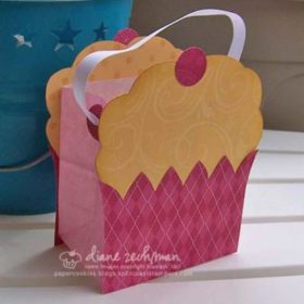 Printable Cupcake Gift Bag