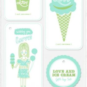 Printable Ice Cream Gift Tags