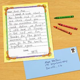 Printable Kids Writing Stationary