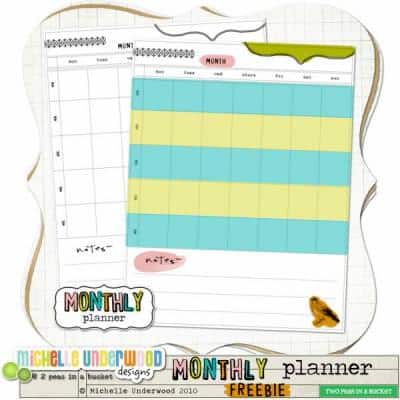Printable Planner Pages {free} – Tip Junkie