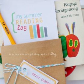 Printable Summer Reading Log + Summer Reading List