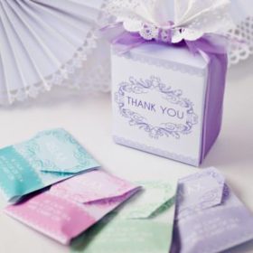 Printable Tea Bag Envelopes and Matching Box