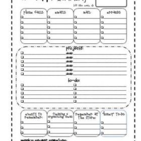 Printable Worksheets for Home Management