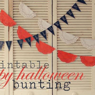 Printable Happy Halloween Bunting – Tip Junkie
