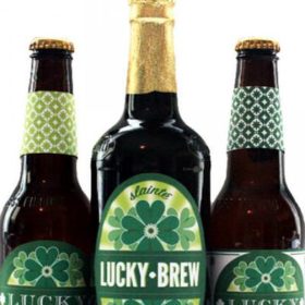 St. Patrick's Day Beer Bottle Labels