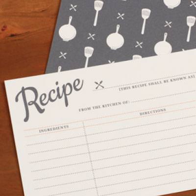 Vintage Recipe Cards {Free Printables} – Tip Junkie