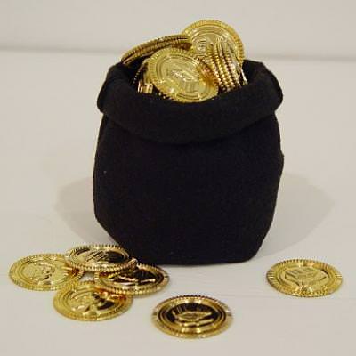 At the end of the rainbow:  Quick felt pot of gold {sew}
