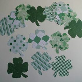 St. Patrick's Day Countdown {paper craft}