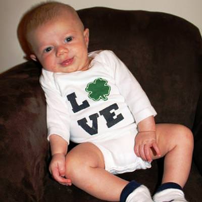 Lucky in Love Shirt {St Patricks Day Shirt}