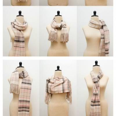 38 Popular Ways to Tie A Scarf!