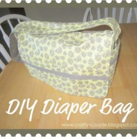 Make Your Own Baby Bag {Diaper Bag}