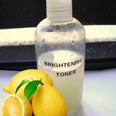 Skin Brightening Toner DIY {Facials}