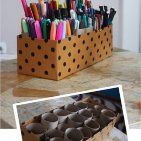 10 Minute Marker DIY Organizer {Art Supplies}