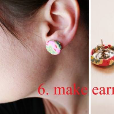 10 Ways to Use Washi Tape {DIY Buttons}