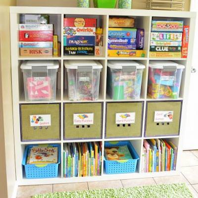 Organising Kids Spaces: Our Book Corner