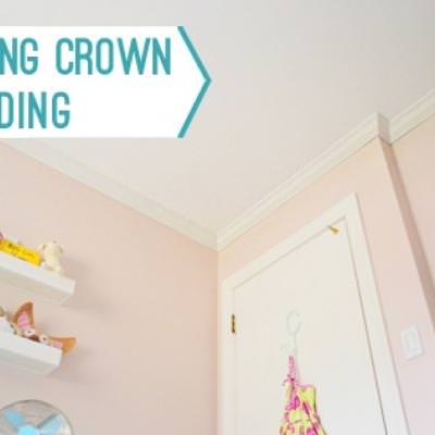 A Fabulous Crown Molding Tutorial {Molding}
