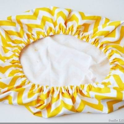 Changing Pad Cover Tutorial {Using Elastic}