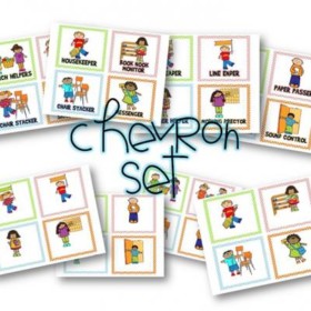 Classroom Jobs Display {Free and Editable}