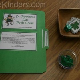 Clover and Path St. Patrick's Day Game {St. Patrick's Day Game}