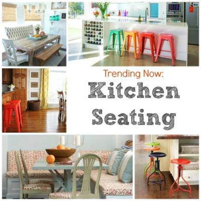 Colorful Kitchen Chairs {Kitchen Trends}