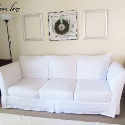 Couch Slipcover Diy Slipcovers Tip Junkie