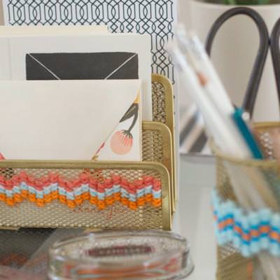 Cross-Stitch Office Supplies {Cross Stitch}