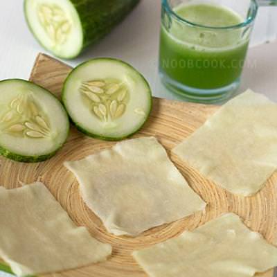 Cucumber Eye Mask Recipe {Skin Care}
