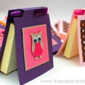 DIY Post-It Notes Holder {Paper Craft}