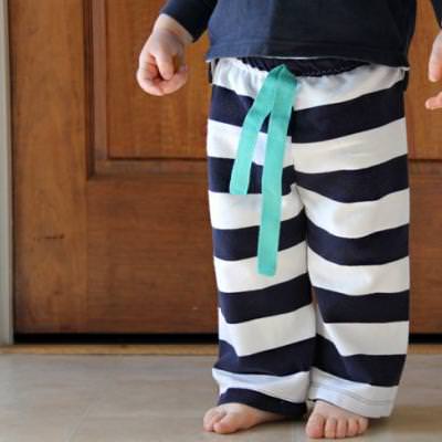 Easiest Baby Pant to Sew {Baby Clothing}