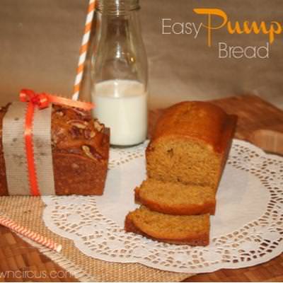 Easy Pumpkin Bread {recipe}