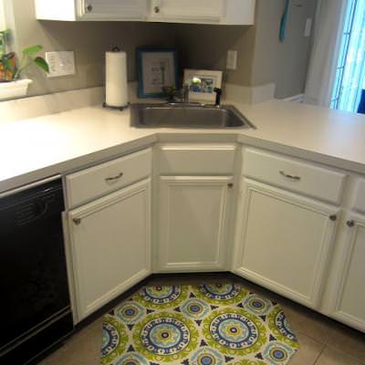 Fabric Floorcloth {Rugs}