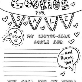 Girl Scout Cookie Sales Printable {Girl Scouts}