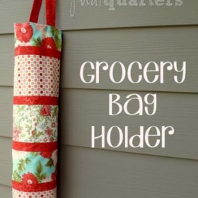 Grocery Bag Holder {how-to}