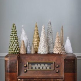 Handmade Christmas Trees {Christmas DIY}