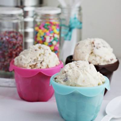 Homemade Ice Cream in a Can {Kid Cooking}