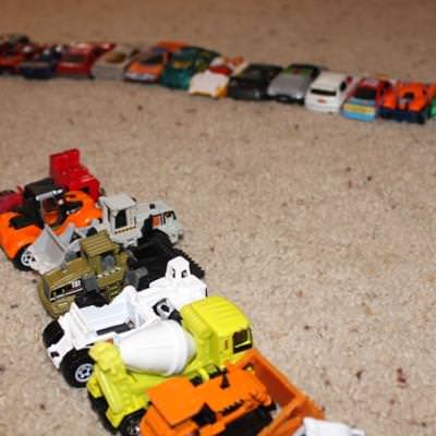 Hot Wheels Math {Using Toys to Learn}