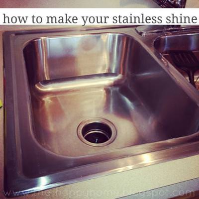 How to Make Your Stainless Shine {Spring Cleaning}
