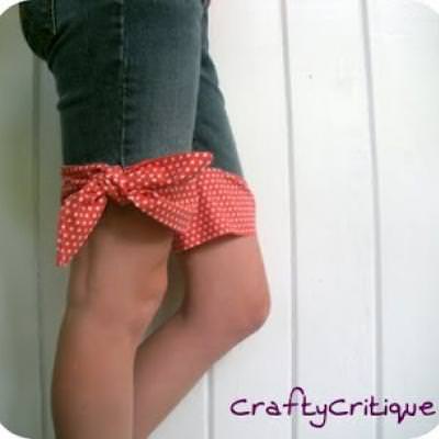 Knot Hem Capri Pants {Summer Clothing}