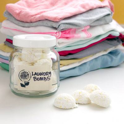 Laundry Bombs {Laundry Room}