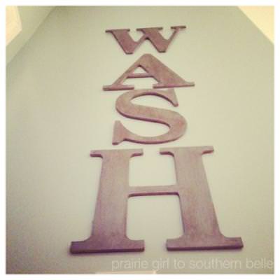 Laundry Room Wall Art {Laundry Room Decor}