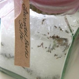 Lavender Bath Salts DIY {Body Scrubs}