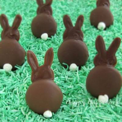 Marshmallow Bunny Silhouettes {Easter Treats}