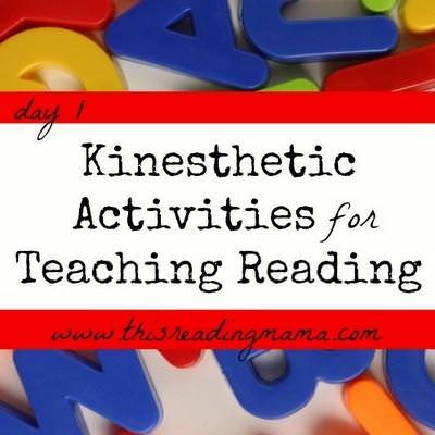 Multi-Sensory Activities for Teaching Reading {Reading}